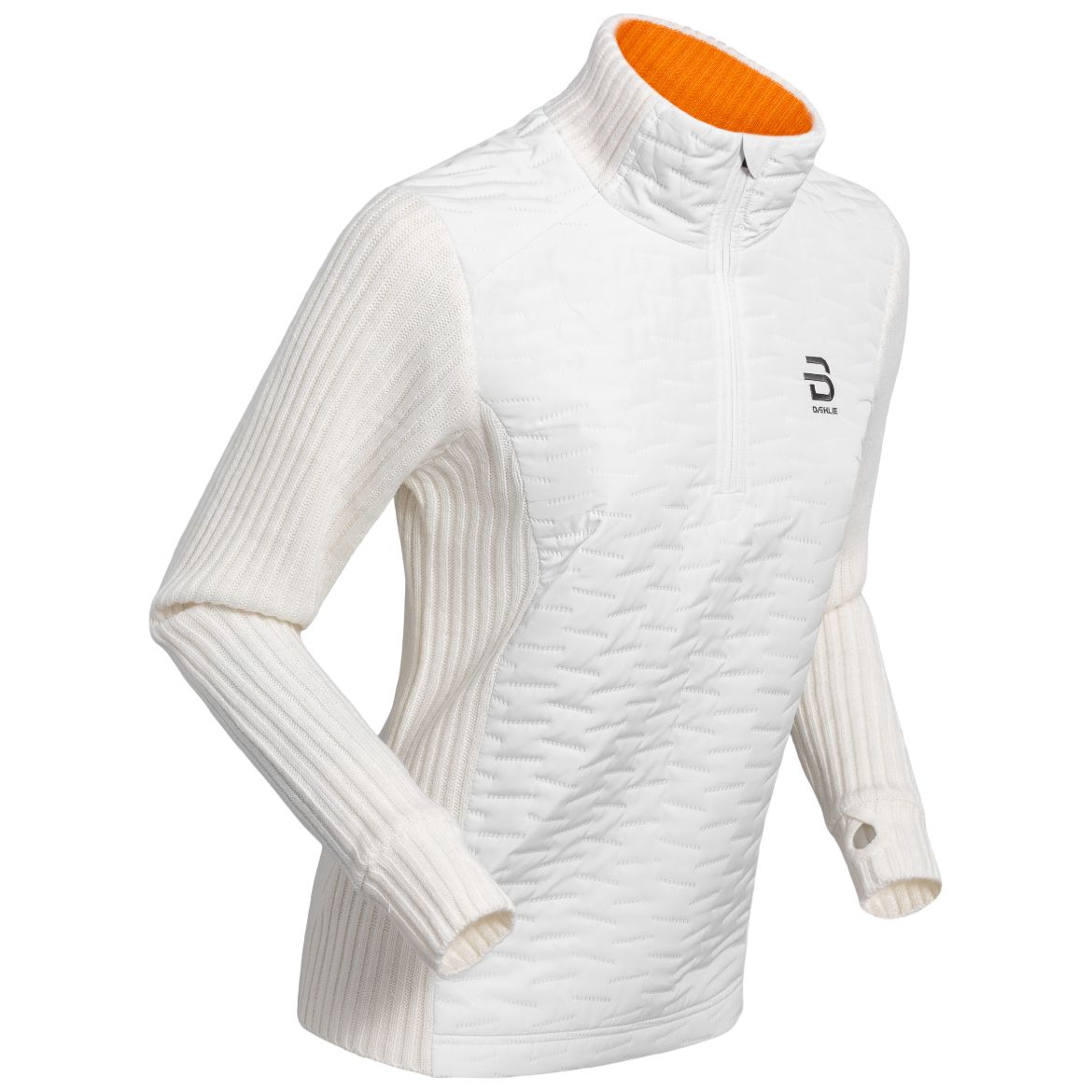 Bilde av Dæhlie Half Zip Comfy 2.0 Wmn Hvit