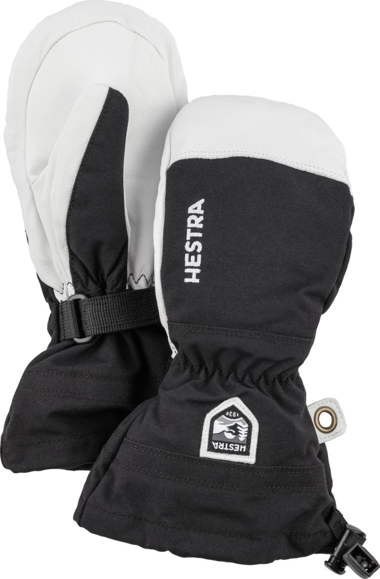 Bilde av Hestra Army Leather Heli Ski Jr. - Mitt 100 Black
