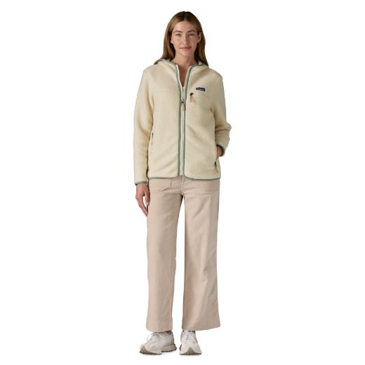 Bilde av Patagonia W´S Retro Pile Hoody Ntle Natural WEllwo