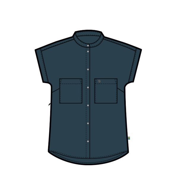 Fjällräven Övik Hemp Shirt SS W F14600160 Fjell & Fritid 1
