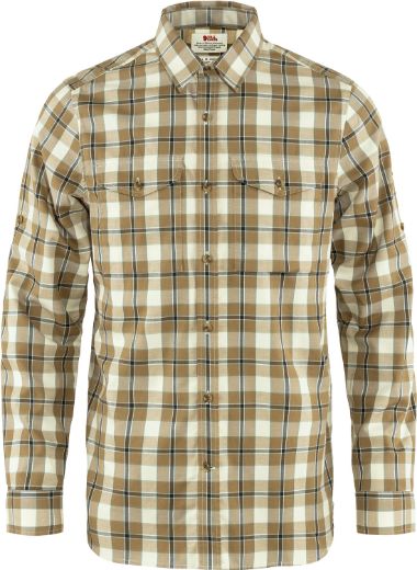 Bilete av Fjällräven Singi Flannel Shirt Ls M 232-614 Buckwheat Brown-Patina Green