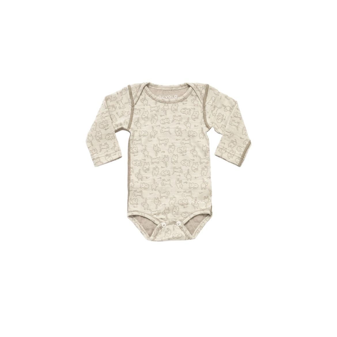 Bilete av Devold DUO ACTIVE MERINO BODY BABY A RAW WHITE Hvit