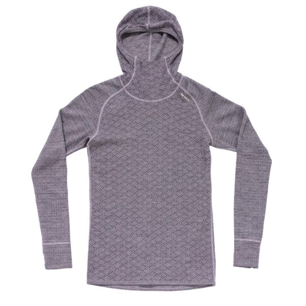 Bilete av Devold Kvitegga Merino 230 Hoodie Wmn Lilla