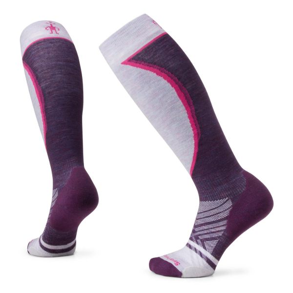 Bilete av Smartwool W Ski Targeted Cushion Extra Stretch Otc Socks L90 Purple Iris