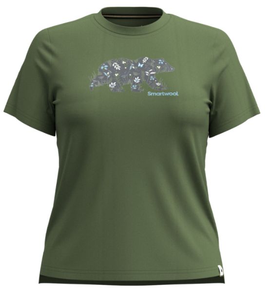 Bilete av Smartwool W Osa Vega Short Sleeve Graphic Te N06 Fern Green