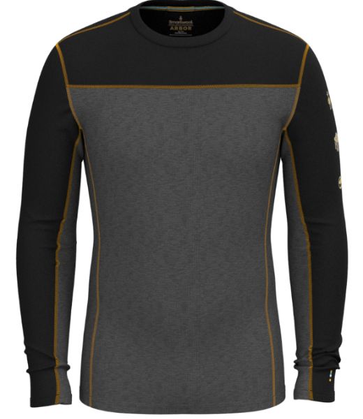 Bilete av Smartwool M Classic Thermal Merino Base Layer M37 CharcoalHoney Gold