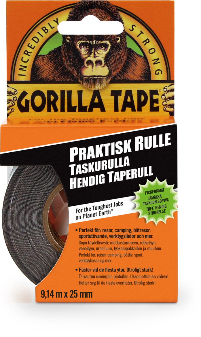 Gorilla Tape Handy Roll 9,12m 24630-3047401 Fjell & Fritid 1