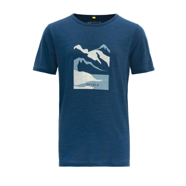 Devold MOLNES MERINO TEE JR GO 293 274 D Fjell & Fritid 1