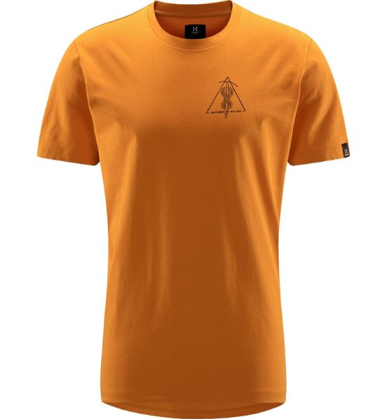 Bilete av Haglöfs Outsider By Nature Print Tee Men 48H Desert Yellow