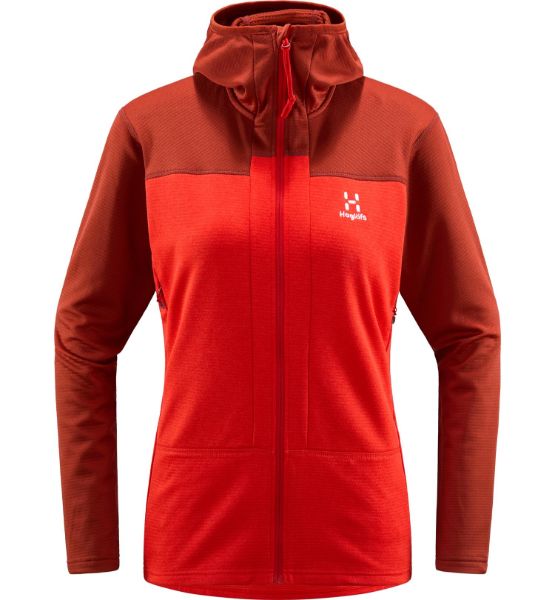 Bilete av Haglöfs ROC Flash Mid Hood Women 5M3 CorrosionPoppy red