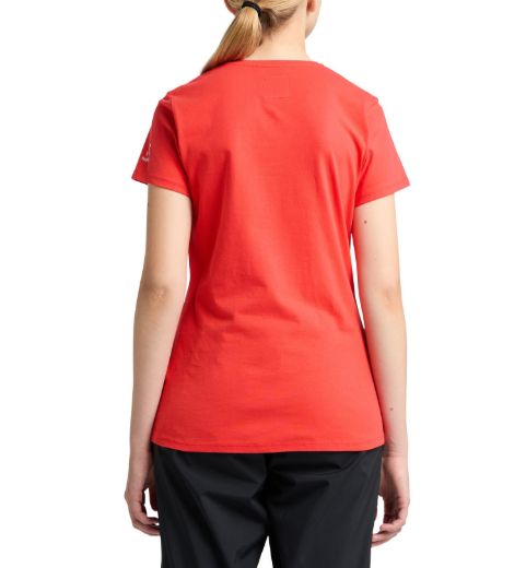 Bilete av Haglöfs Outsider By Nature Tee Women 5li Poppy Red