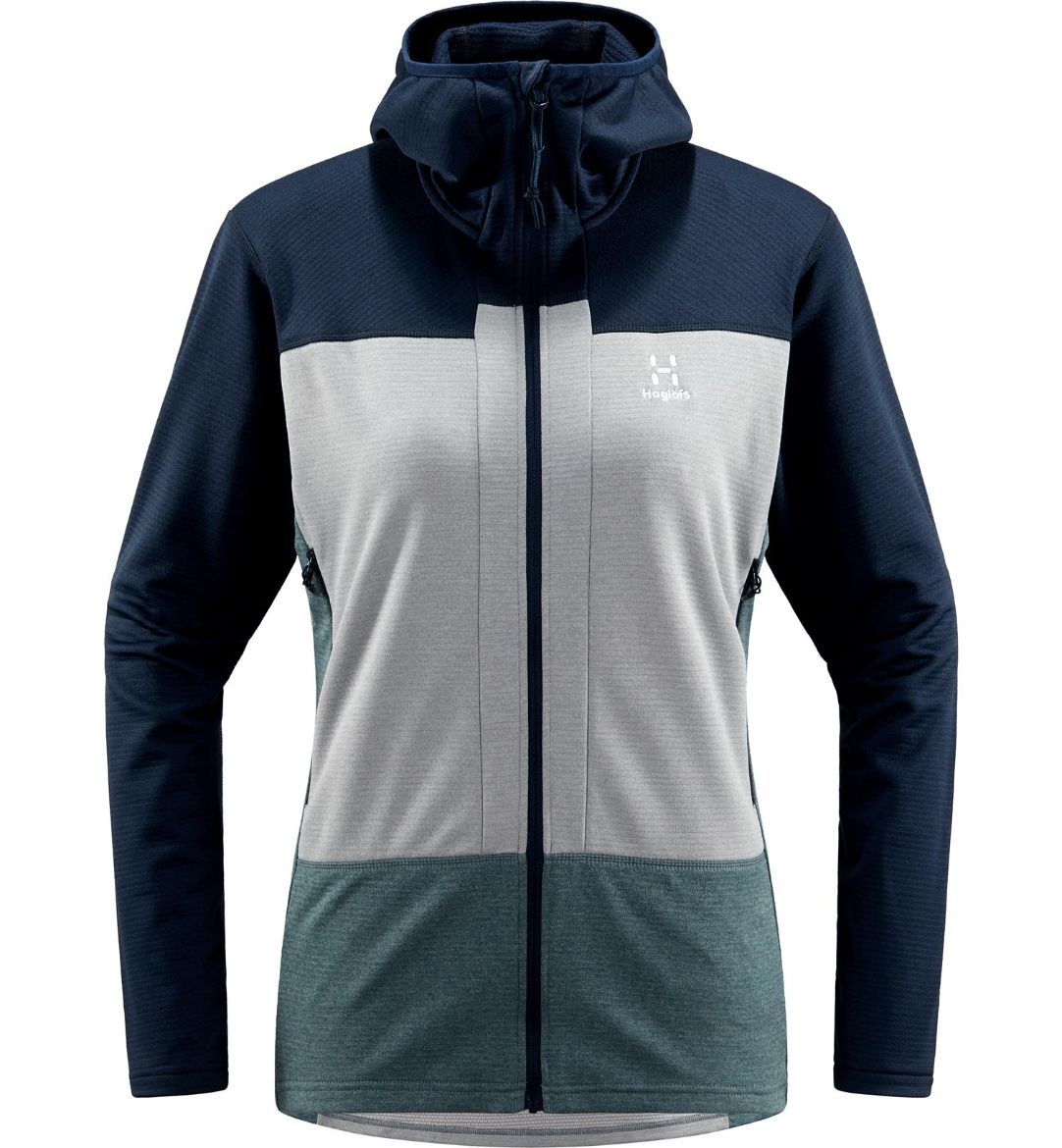 Bilete av Haglöfs ROC Flash Mid Hood Women 4RK Tarn BlueConcrete