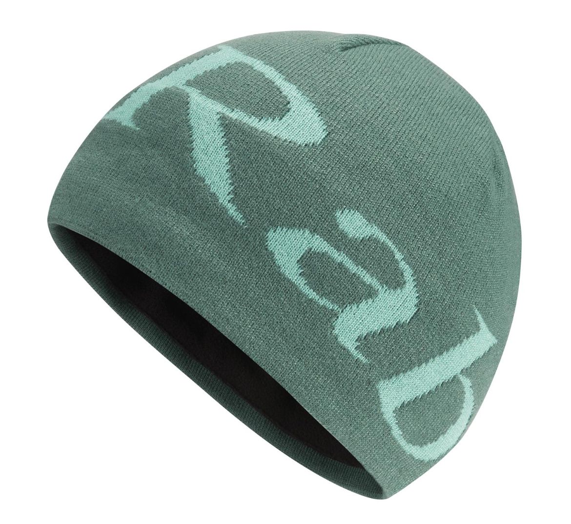 Bilete av Rab Logo Beanie Ggb Green SlateGlacier Blue