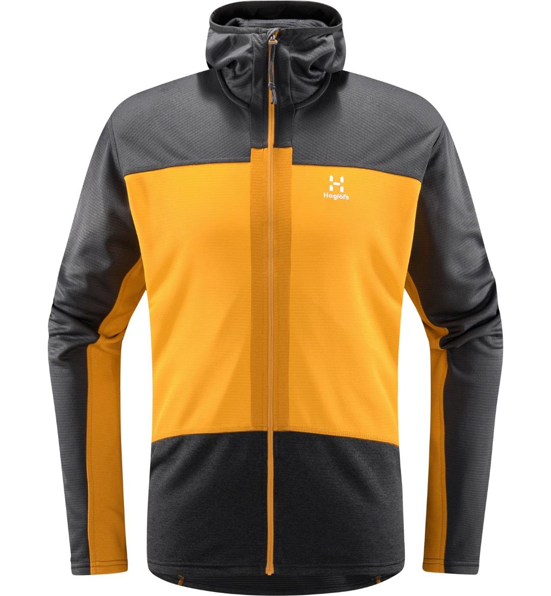 Bilete av Haglöfs ROC Flash Mid Hood Men 5M4 MagnetiteSunny yellow