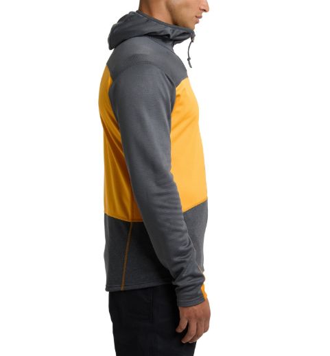 Bilete av Haglöfs ROC Flash Mid Hood Men 5M4 MagnetiteSunny yellow