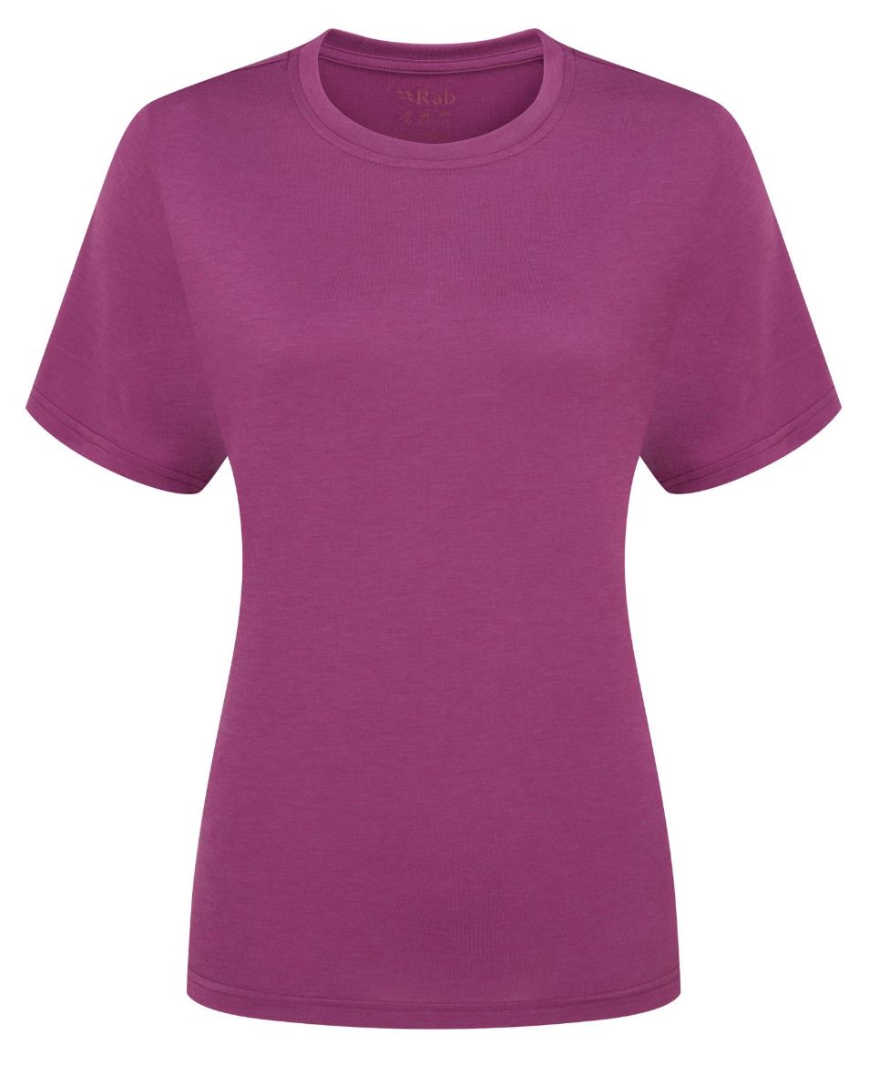 Rab Crimp Logo Tee Wmns QBL-69 Fjell & Fritid 1