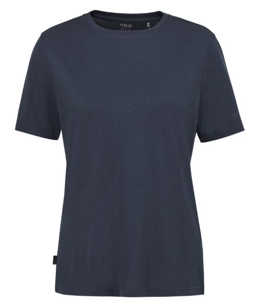 Rab Crimp Logo Tee Wmns QBL-69 Fjell & Fritid 1