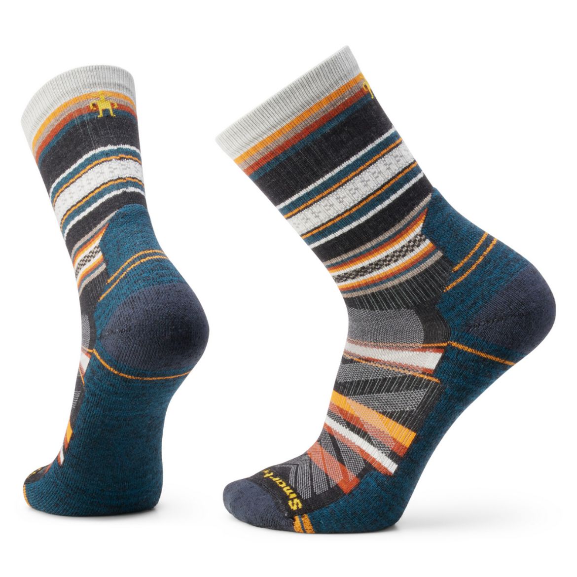 Smartwool Hike Light Cushion Panorama Crew Socks B02160 Fjell & Fritid 1