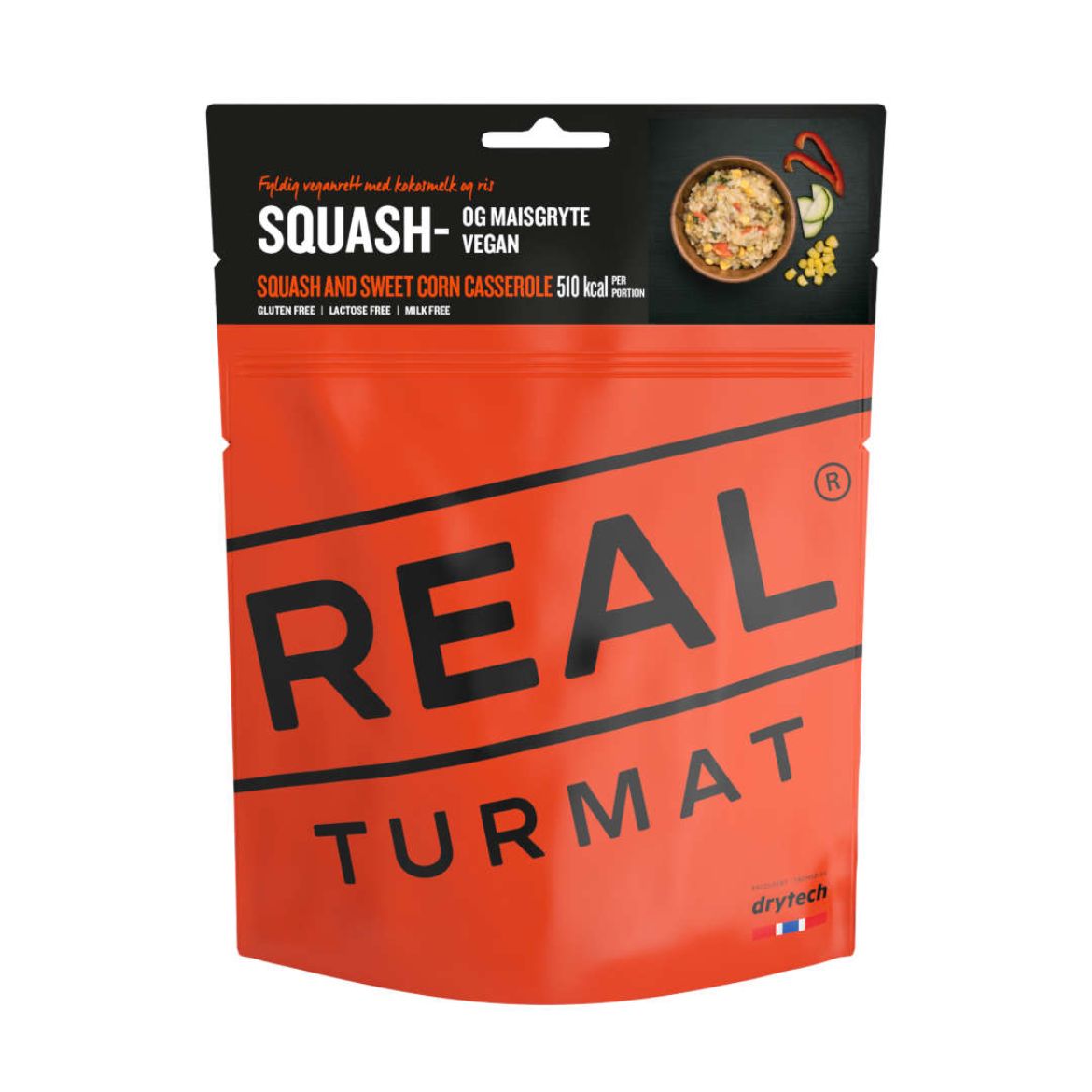 Real Turmat SQUASH OG MAISGRYTE (VEGAN) 6015 Fjell & Fritid 1